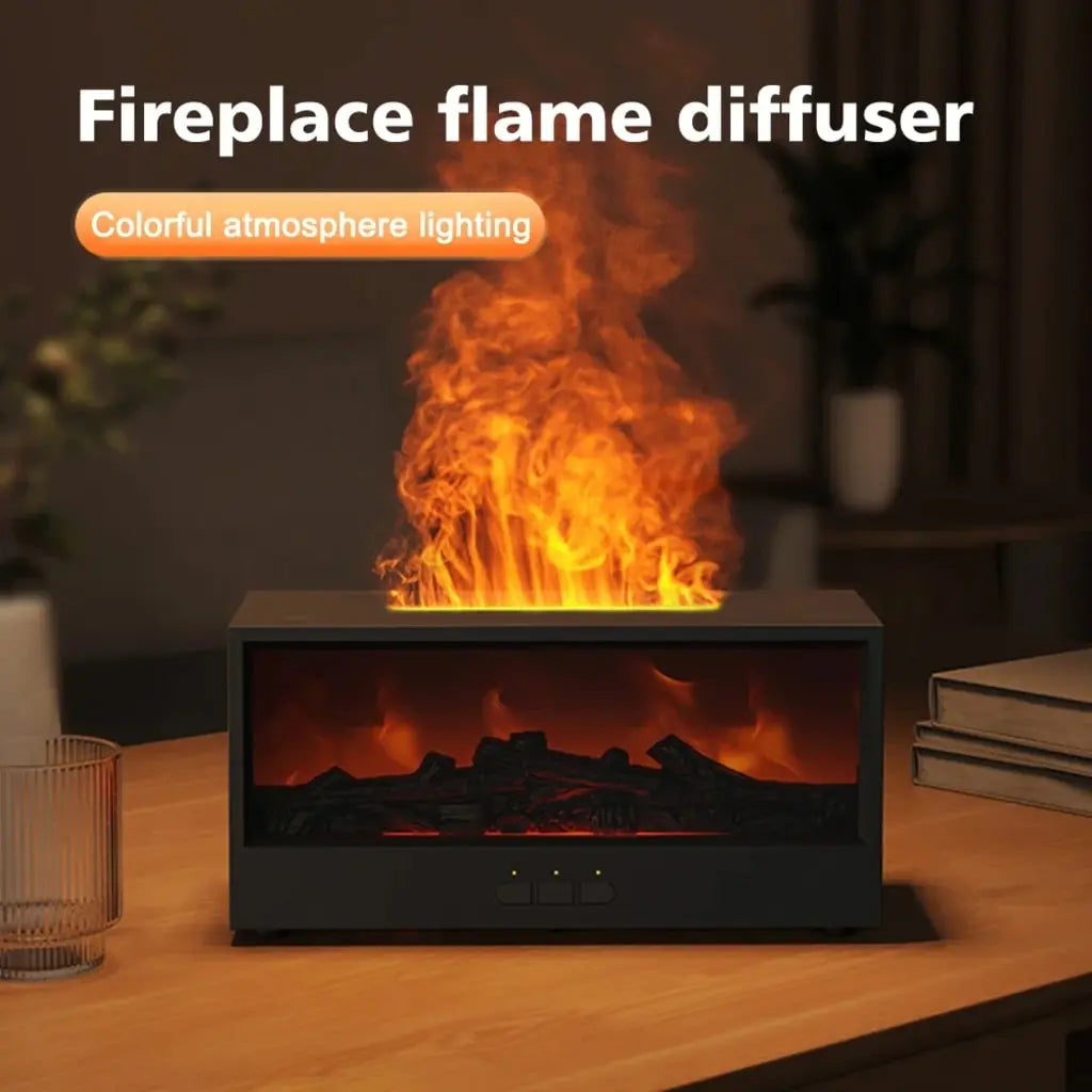 Kamin-Aroma-Diffusor mit LED & Fernbedienung My Store