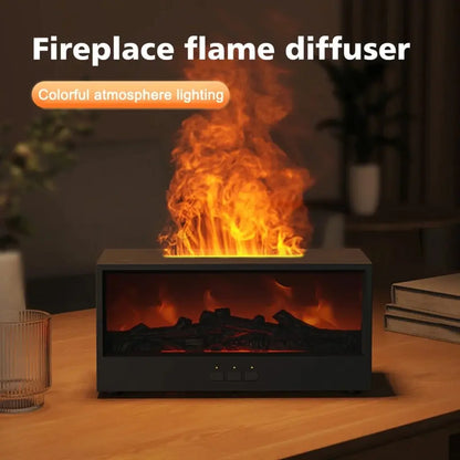 Kamin-Aroma-Diffusor mit LED & Fernbedienung My Store