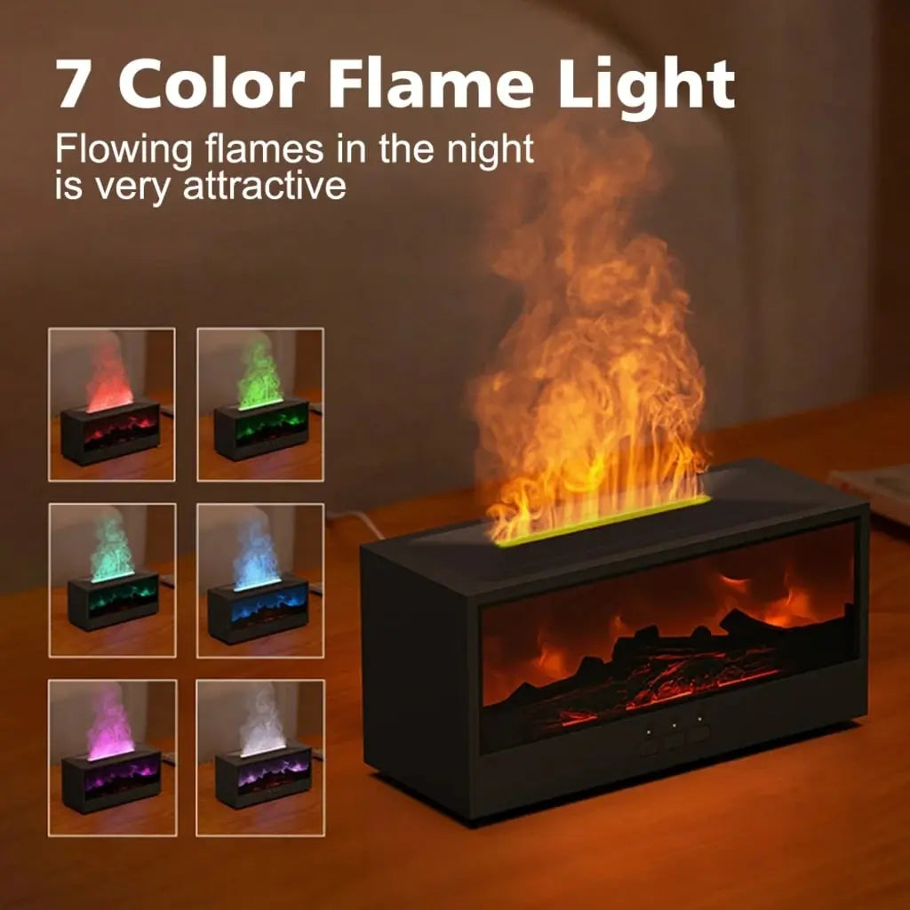 Kamin-Aroma-Diffusor mit LED & Fernbedienung My Store