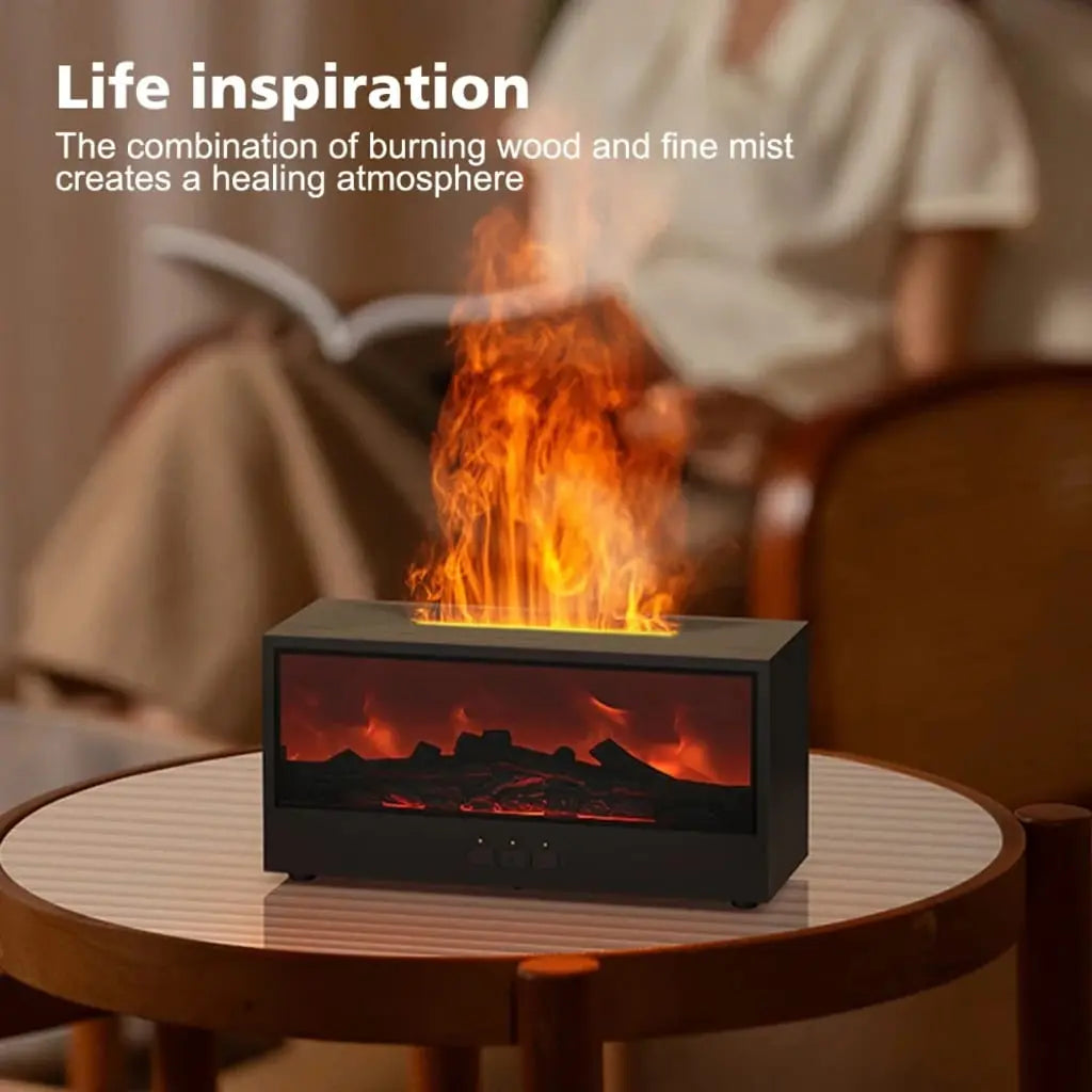 Kamin-Aroma-Diffusor mit LED & Fernbedienung My Store