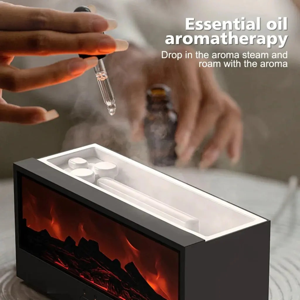 Kamin-Aroma-Diffusor mit LED & Fernbedienung My Store